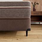 Base Para Cama Box King Linen (30x193x203) Marrom