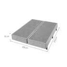 Base Para Cama Box King Máximo (38x193x203) Cinza