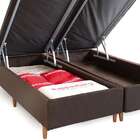 Base Para Cama Box Queen Kernel Com Baú (30x158x198) Marrom