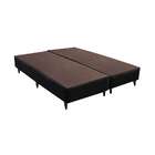 Base Para Cama Box Queen Linen (30x158x198) Preta