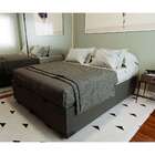 Base Para Cama Box Queen Martin Premium Com Baú Linho (47x158