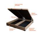 Base Para Cama Box Queen Martin Premium Com Baú Linho (47x158