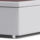 Base Para Cama Box Queen Physical Com Baú (39x158x198) Branca