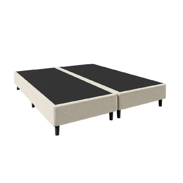 Base Para Cama Box Queen Stella (40x158x198) Bege