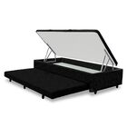 Base Para Cama Box Solteiro 3 Em 1 Com Baú E Cama Auxiliar Pr
