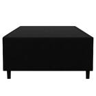 Base Para Cama Box Solteiro 88x188cm Hit Suede Preto