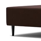 Base Para Cama Box Solteiro Camurça Ii Marrom