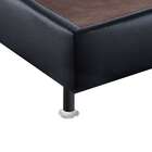 Base Para Cama Box Solteiro Florence L (23x78x188) Preta