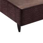 Base Para Cama Box Solteiro Florence Ll (23x108x198) Marrom