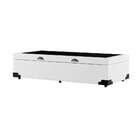 Base Para Cama Box Solteiro Macy Com Baú (45x88x188) Branca
