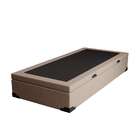 Base Para Cama Box Solteiro Martin Premium Com Baú Linho (47x