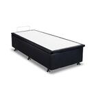 Base Para Cama Box Solteiro Nero Com Baú Preta