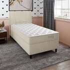 Base Para Cama Box Solteiro Stella (40x88x188) Bege