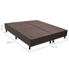 Base Para Cama Box Super King Cori I Marrom