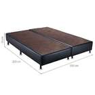 Base Para Cama Box Super King Cori I Preta