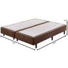 Base Para Cama Box Veludine 79 x 198 x 25cm Wk09 Ecoflex