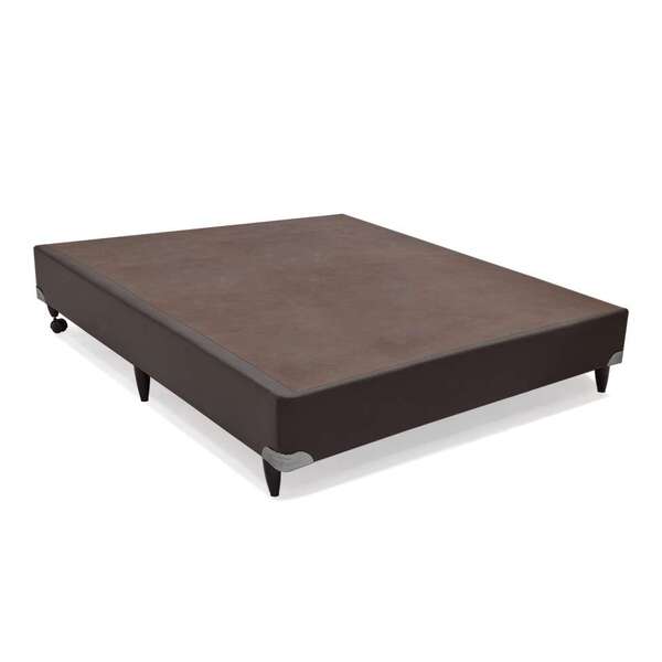 Base Para Cama Box Viúva Cori Iii Marrom
