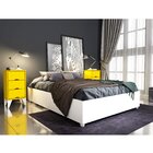 Base Para Cama Casal E 2 Mesa De Cabeceiras 3 Gavetas Virgini