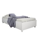 Base Para Cama Solteiro E Mesa De Cabeceira 3 Gavetas Virgini