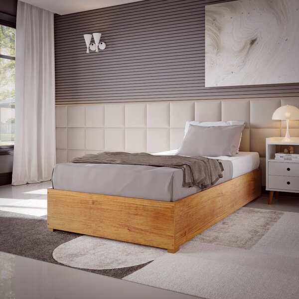 Base Para Cama Solteiro Mdf/mdp Jupiter