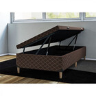 Base Para Colchão Box Tiba Com Baú Embutido 0,88x1,88x0,45