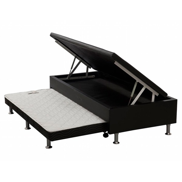 Base Para Colchão Solteiro Vaz C/ Baú 88x188x31-ortobom - Pre
