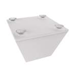 Base Para Mesa De Centro Quadrada Neo Branca