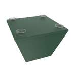 Base Para Mesa De Centro Quadrada Neo Verde Alecrim