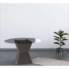 Base Para Mesa De Centro Quadrada Nitro Cinza Mushroom