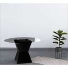 Base Para Mesa De Centro Quadrada Nitro Preta