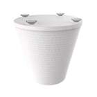 Base Para Mesa De Centro Redonda Fluo Branca