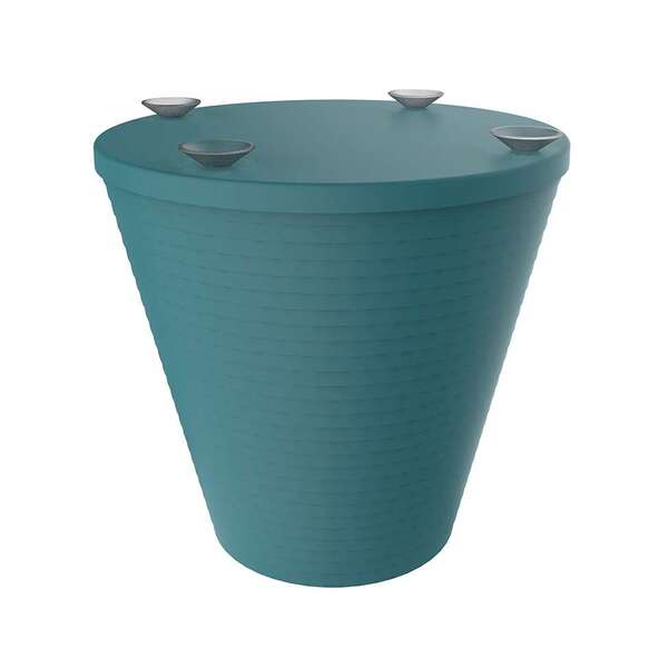 Base Para Mesa De Centro Redonda Fluo Lazuli