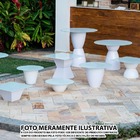 Base Para Mesa De Centro Redonda Hydro Branca