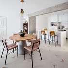 Base Para Mesa De Jantar Cone Cimento Queimado Para Tampos De