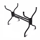 Base Para Mesa De Jantar Texturizada Vidro Madeira Granito