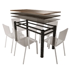 Base Para Mesa De Vidro Jantar 6 Lugares Textura Retangular