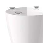 Base Para Mesa Lateral Redonda Bery Branca