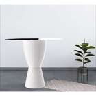 Base Para Mesa Lateral Redonda Carbo Branca