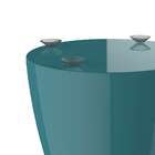 Base Para Mesa Lateral Redonda Carbo Lazuli