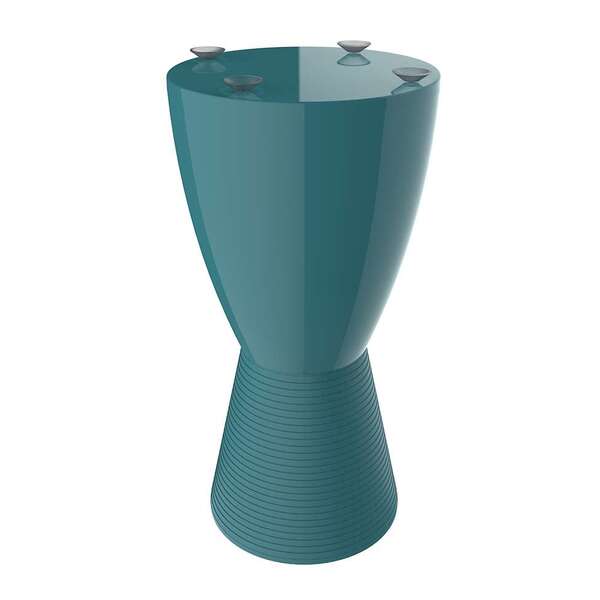 Base Para Mesa Lateral Redonda Carbo Lazuli