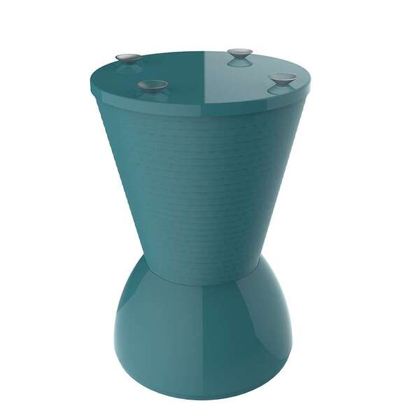 Base Para Mesa Lateral Redonda Nick Lazuli