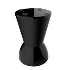 Base Para Mesa Lateral Redonda Nick Preta