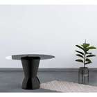 Base Para Mesa Lateral Redonda Nick Preta