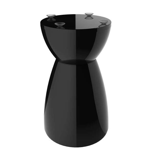 Base Para Mesa Lateral Redonda Rad Preta