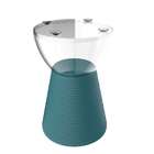 Base Para Mesa Lateral Redonda Sili Incolor E Lazuli