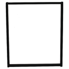 Base para Mesa Reta Aço 60X03X70cm Industrial Tubo Preta Maxeb