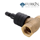 Base Para Misturador De Chuveiro Metal 3/4  Amarelo