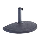 Base para Ombrelone Aço e Concreto 15kg Cinza Naterial