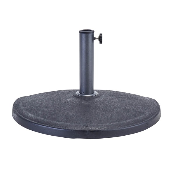 Base para Ombrelone Aço e Concreto 15kg Cinza Naterial