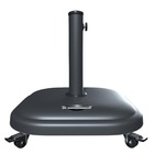 Base para Ombrelone Aço e Concreto Rolix 25kg Cinza Naterial